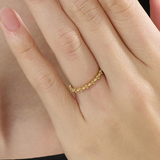 Art Deco Stacking Ring, solid gold ring, view 6 | DiaFifth