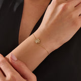 Paw Bracelet, solid gold bracelet, view 3 | DiaFifth