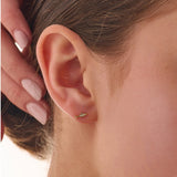 Shark Piercing, solid gold earrings, view 4 | DiaFifth