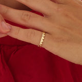 Heart Vermeil Ring