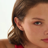 Flower Vermeil Earrings