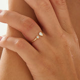 Open Bezel Ring