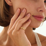 Wave Band Stacking Ring