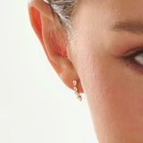 Pear Threader Earrings