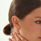 Marquise Stud Earrings