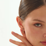 Emerald Dot Earrings