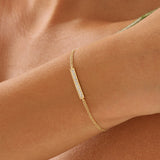 Pave Bar Bracelet