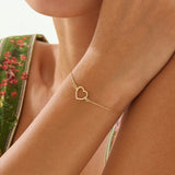 Dainty Heart Bracelet