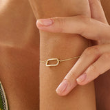 Oval Pave Bracelet