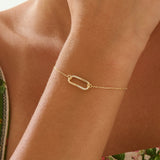 Oval Pave Bracelet