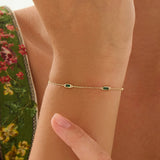 Emerald Bracelet