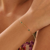 Emerald Bracelet