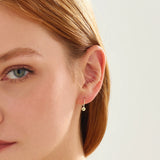 Emerald Threader Earring