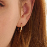 Curvy Hoop Earrings