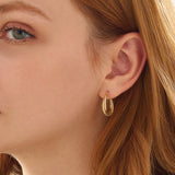Double Band Hoop Earrings