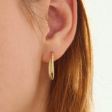 Double Band Hoop Earrings