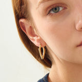 Unique Shape Hoop Earrings