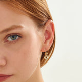 Floral Charm Earrings