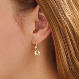 Floral Charm Earrings