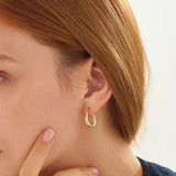 Tapered Hoop Earrings