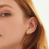 Chunky Circle Earrings