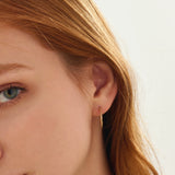 Layered Band Hoop Earrings