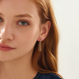 Rectangle Hoop Earrings