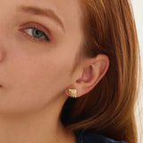 Textured Shell Earrings