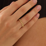 Rope Chain Ring