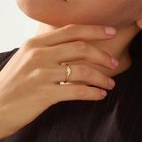 Pear Signet Ring