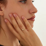 Pear Signet Ring