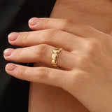 Vermeil Circles Ring