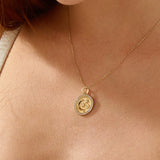 Celestial Round Necklace