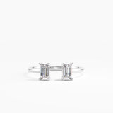 Open Baguette Ring