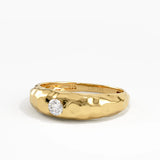Hammered Dome Ring