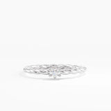 Twist Solitaire Ring