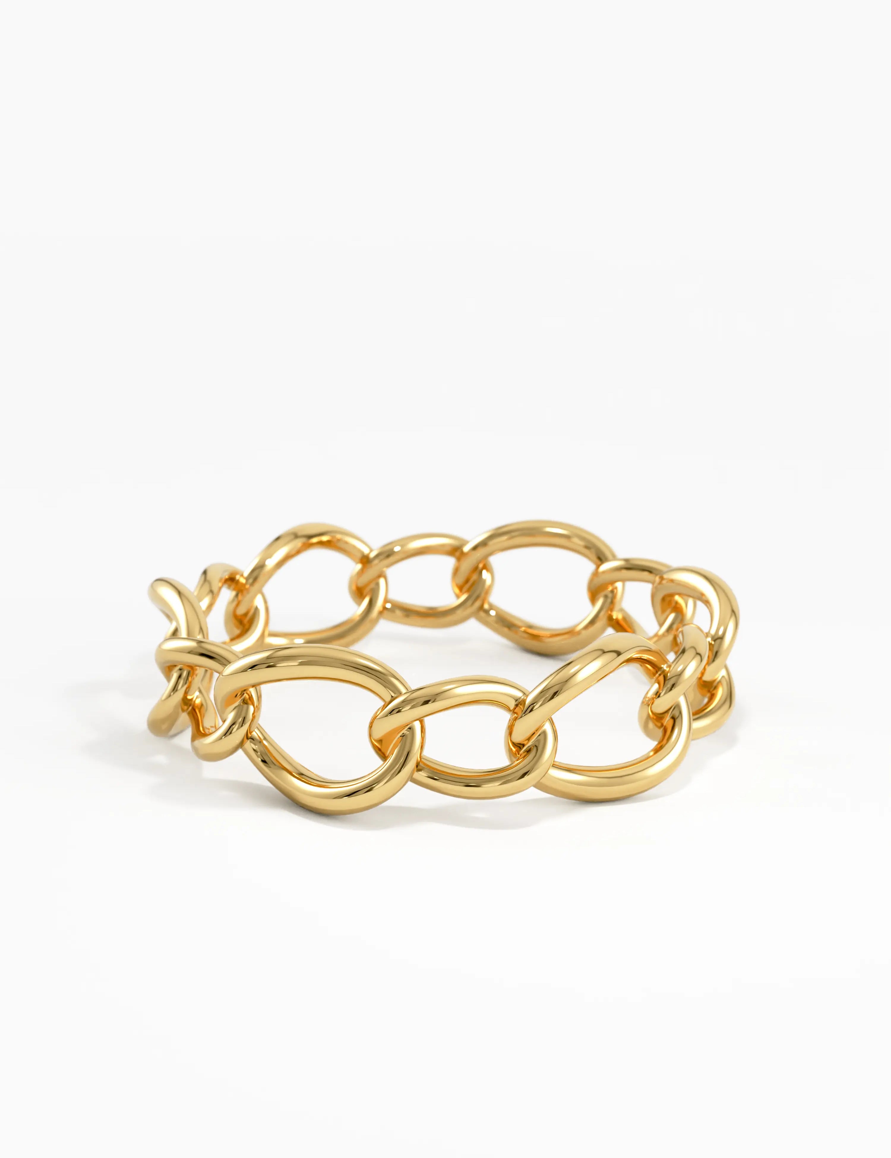 Chain Band Ring in 14K