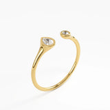 Open Bezel Ring