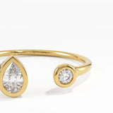 Open Bezel Ring
