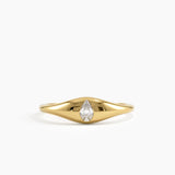 Pear Signet Ring