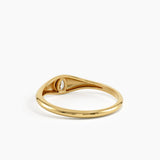 Pear Signet Ring