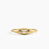 Baguette Signet Ring
