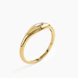 Baguette Signet Ring
