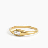 Baguette Signet Ring