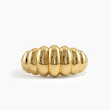Ribbed Dome Ring