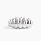 Ribbed Dome Ring