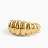 Ribbed Dome Ring