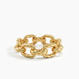 Twisted Rope Chain Ring