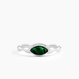Enamel Marquise Statement Ring