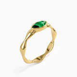 Enamel Marquise Statement Ring